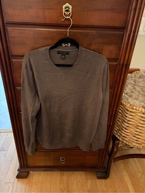 Banana Republic Men's Crewneck Sweater - Olive size L
